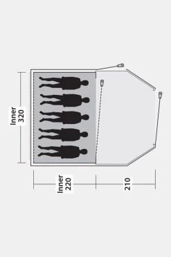 Outwell Earth 5 Tent 26 Outwell Earth 5 Tent -Big Agnes Winkel g5fe3y0004 7250 12 nl