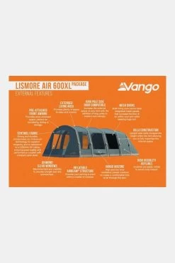 Vango Lismore Air 600XL Package Familietent -Big Agnes Winkel g5fe3y0054 5050 03 nl