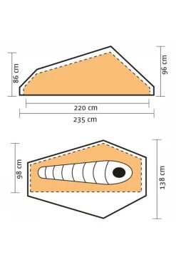 Nordisk Telemark 1 LW Alu Tent -Big Agnes Winkel maaac32003 5050 99 nl