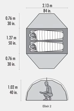MSR Elixir 2-Persoonstent -Big Agnes Winkel maabc42008 5050 13 nl