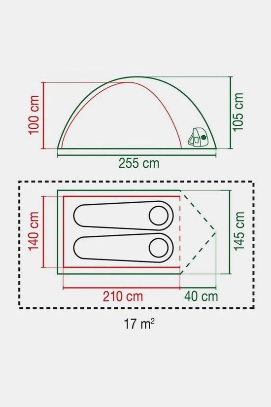 Coleman Kobuk Valley 2-Persoonstent 5 Coleman Kobuk Valley 2-Persoonstent - Afbeelding 3