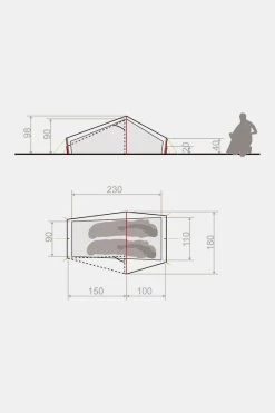 VAUDE Power Lizard Seamless 1-2P Tent 13 VAUDE Power Lizard Seamless 1-2P Tent -Big Agnes Winkel maabe00008 5353 07 nl