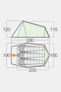 Vango Hop 300 3-Persoons Tunneltent -Big Agnes Winkel maacc70049 5050 12 nl